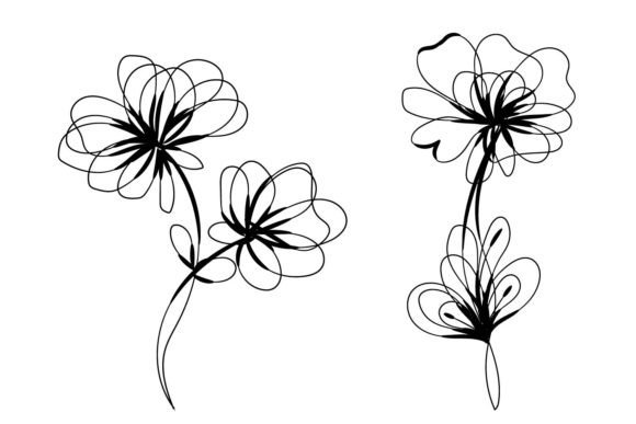 Abstract Floral Wildflower Design Review