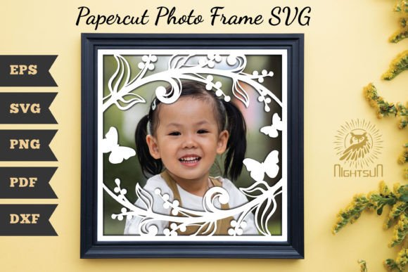 Beautiful Floral Photo Frame Papercut 10 Review