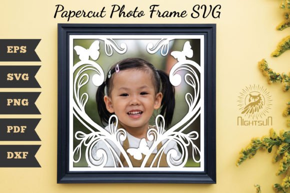 Beautiful Floral Photo Frame Papercut 4 Review