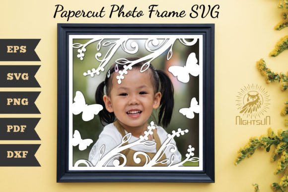 Beautiful Floral Photo Frame Papercut 8: A Designer's Review