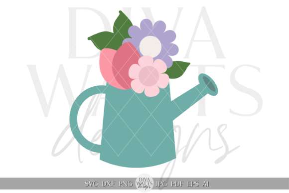 Charming Watering Can Clipart SVG Review