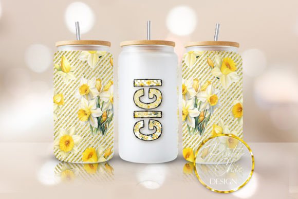 Gigi Floral Libbey Can Wrap PNG UVDTF Review