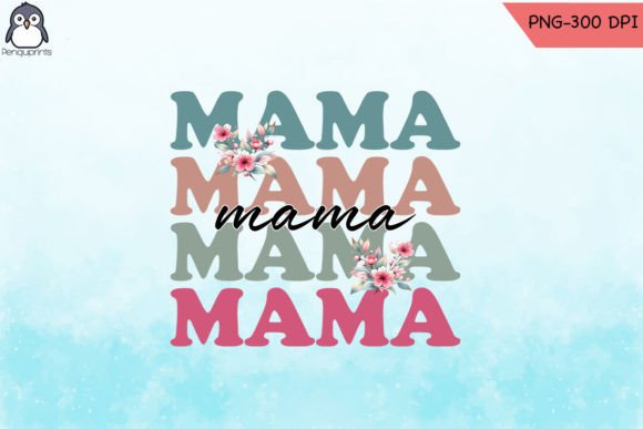 Mama Boho Floral Mother s Day PNG