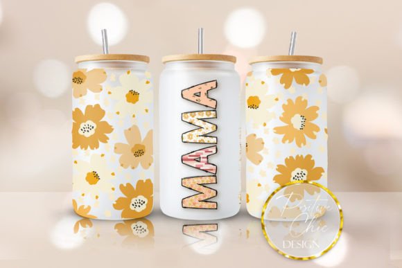 Mama Libbey Can Glass Floral UVDTF Wrap Review