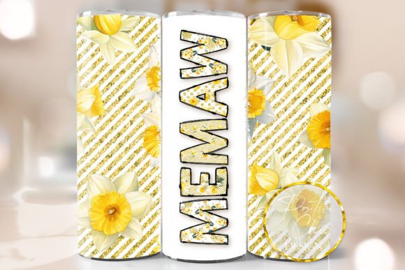Spring Memaw PNG Floral Tumbler Wrap Review