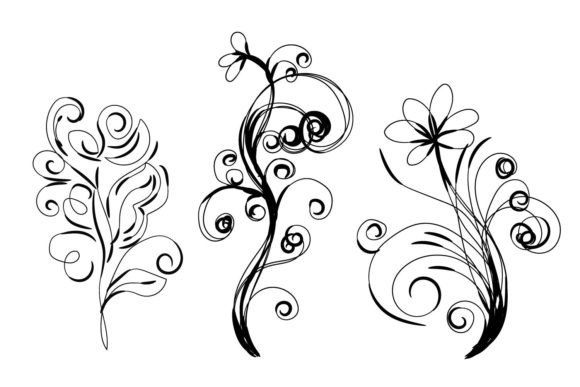 Wildflower Botanical Floral Element Review